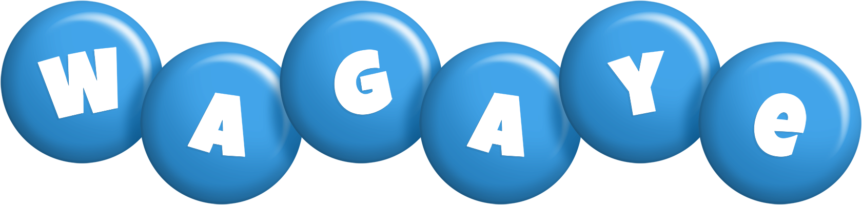 Wagaye candy-blue logo