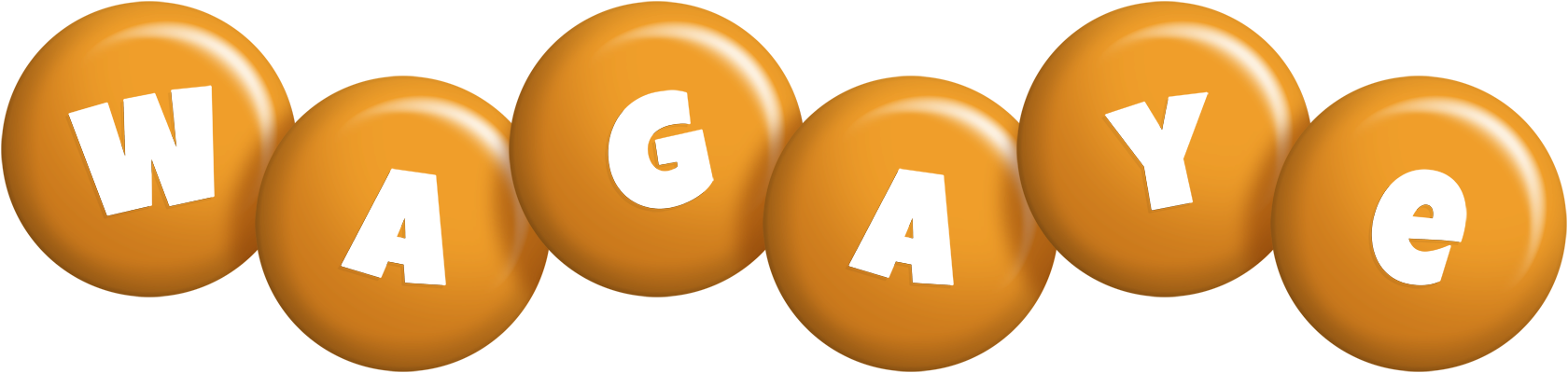 Wagaye candy-orange logo