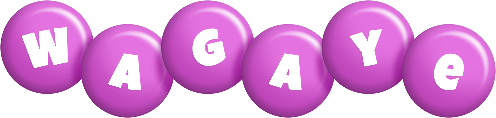 Wagaye candy-purple logo