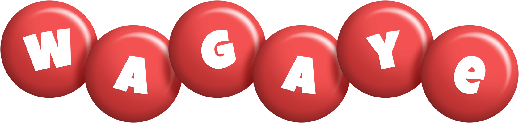 Wagaye candy-red logo