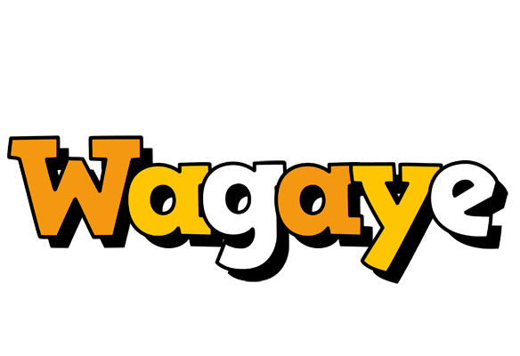 Wagaye cartoon logo