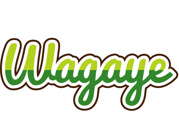 Wagaye golfing logo