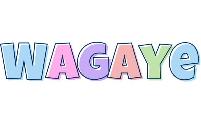Wagaye pastel logo