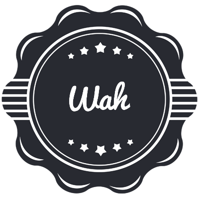 Wah badge logo