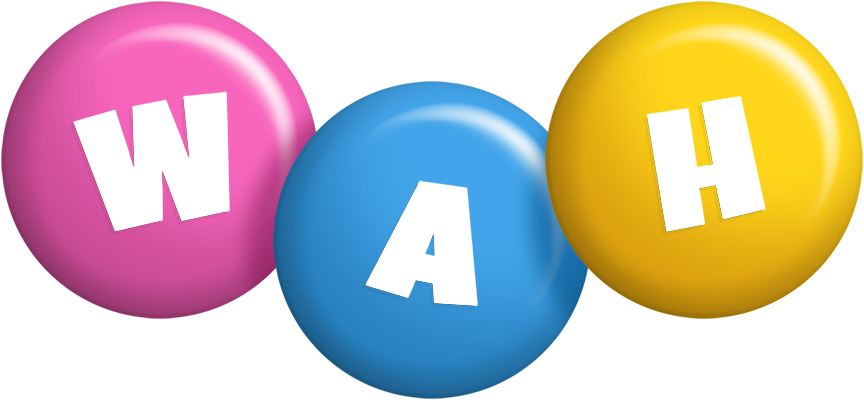 Wah candy logo