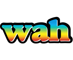 Wah color logo