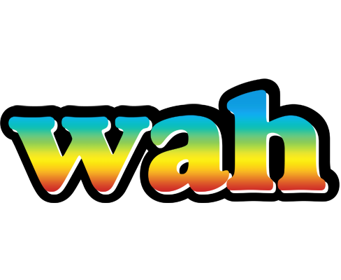 Wah color logo