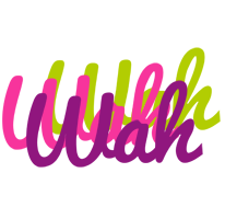 Wah flowers logo