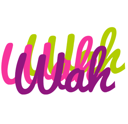 Wah flowers logo
