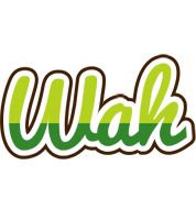 Wah golfing logo
