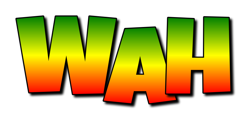 Wah mango logo