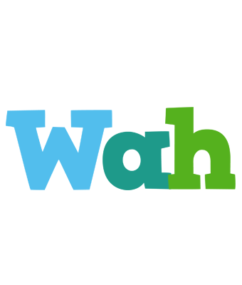 Wah rainbows logo