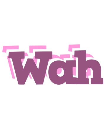 Wah relaxing logo