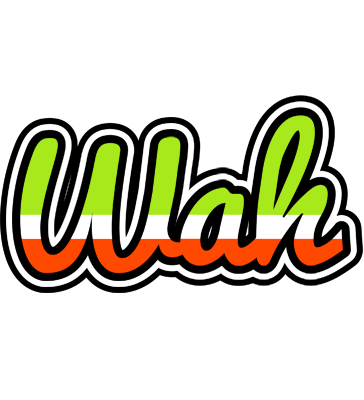 Wah superfun logo