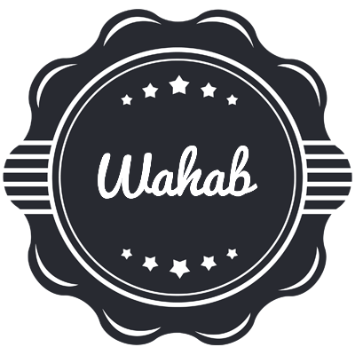 Wahab badge logo