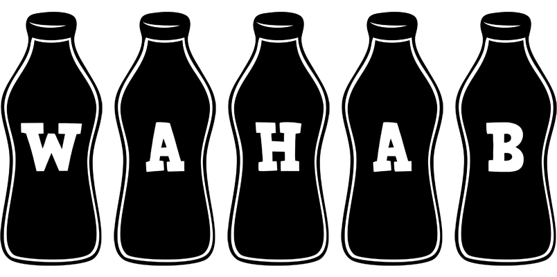 Wahab bottle logo