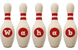 Wahab bowling-pin logo