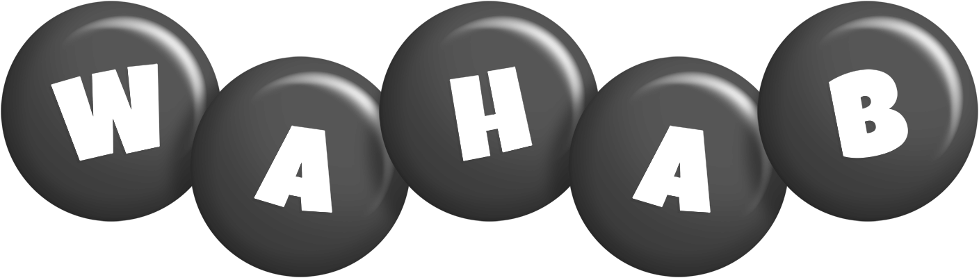 Wahab candy-black logo
