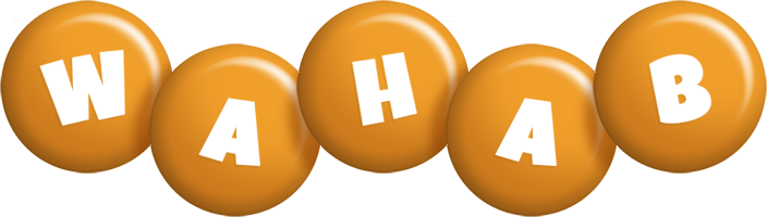 Wahab candy-orange logo