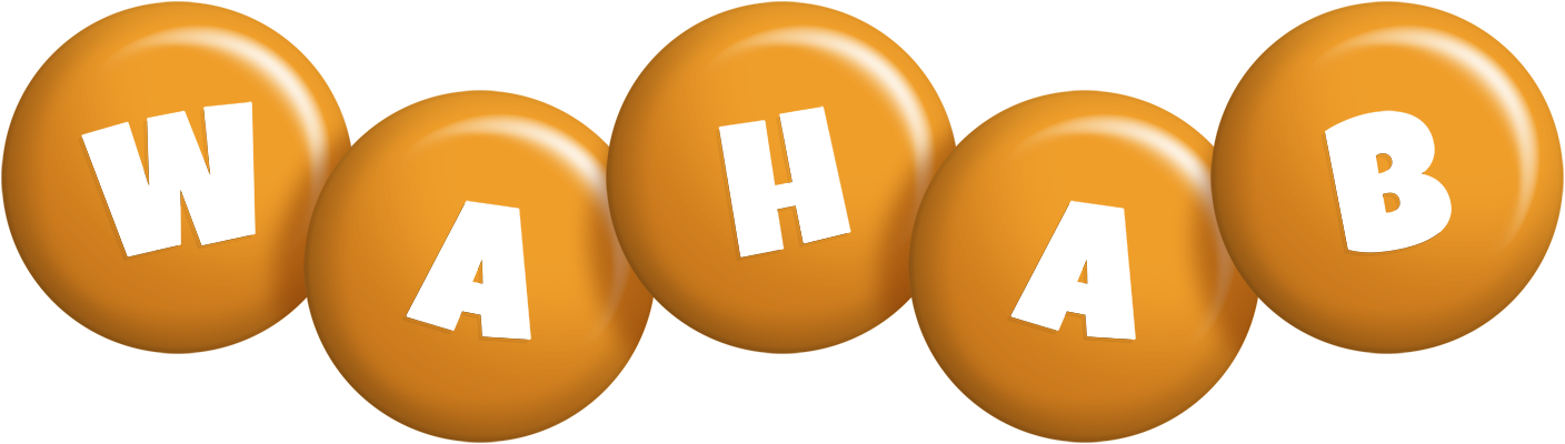 Wahab candy-orange logo