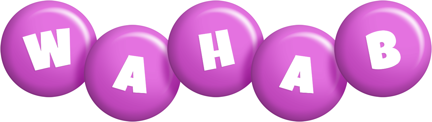 Wahab candy-purple logo