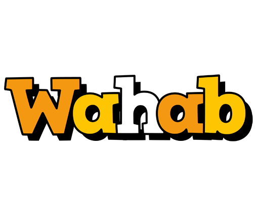 Wahab cartoon logo