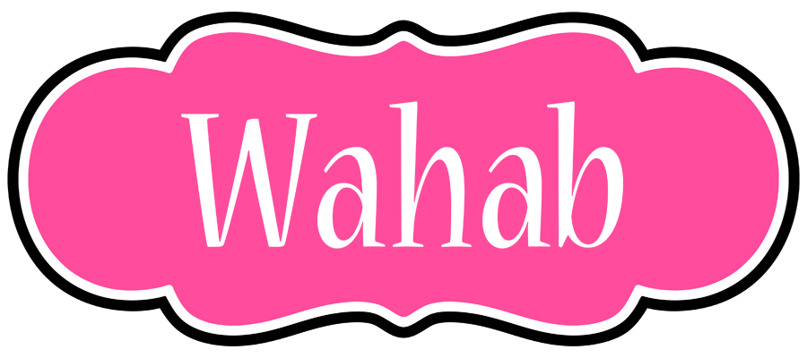Wahab invitation logo