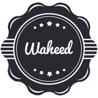 Waheed badge logo