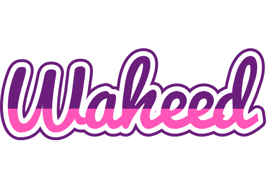 Waheed cheerful logo