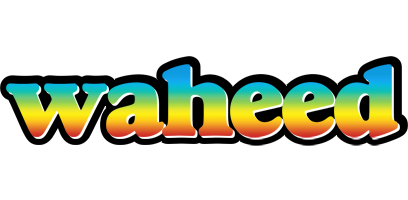 Waheed color logo