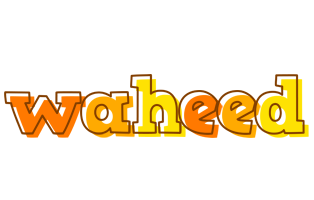 Waheed desert logo
