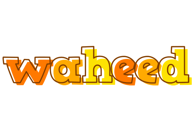 Waheed desert logo