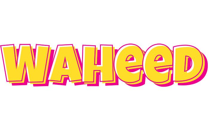 Waheed kaboom logo
