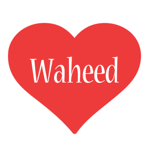 Waheed love logo