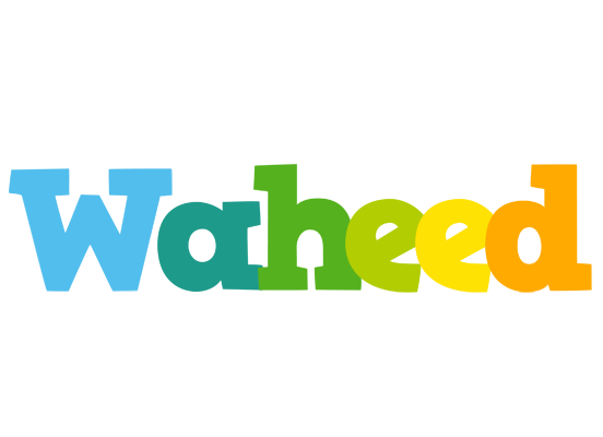 Waheed rainbows logo