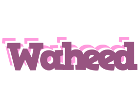 Waheed relaxing logo