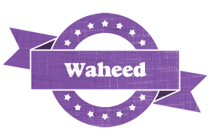 Waheed royal logo