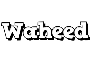 Waheed snowing logo