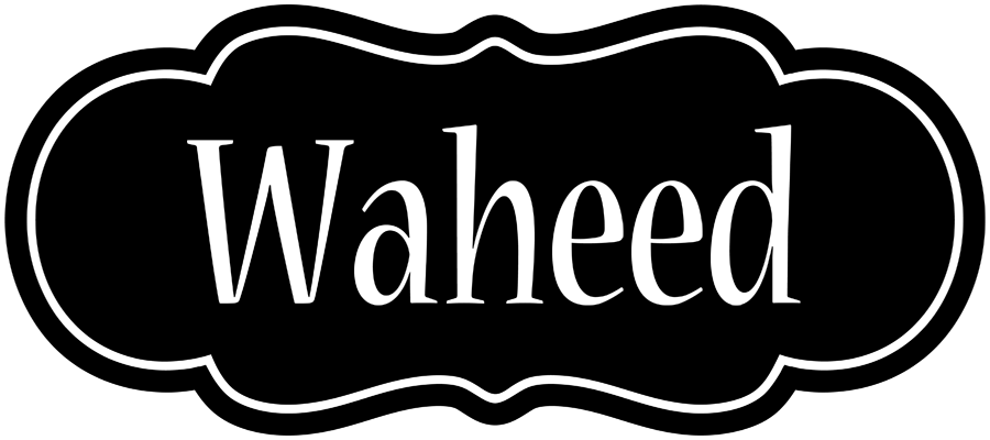 Waheed welcome logo