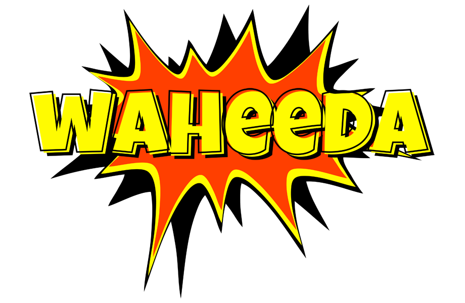 Waheeda bazinga logo
