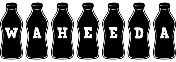 Waheeda bottle logo