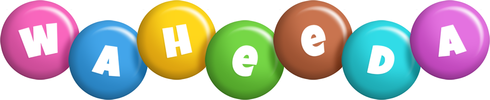 Waheeda candy logo