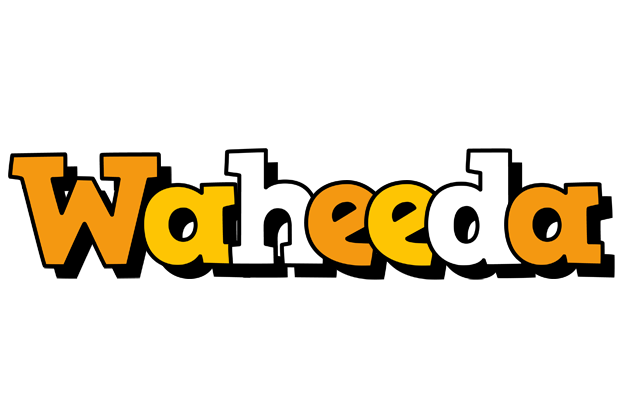 Waheeda cartoon logo