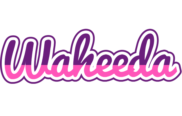 Waheeda cheerful logo