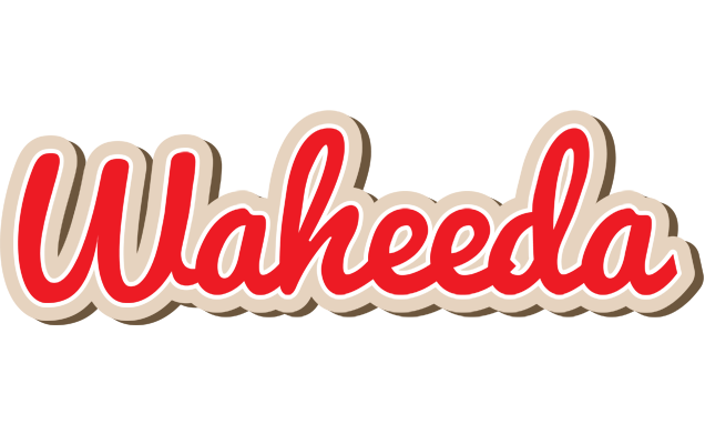 Waheeda chocolate logo