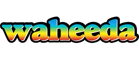 Waheeda color logo