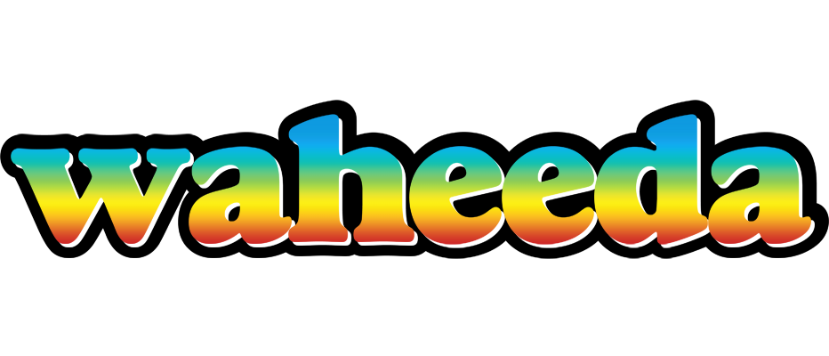 Waheeda color logo