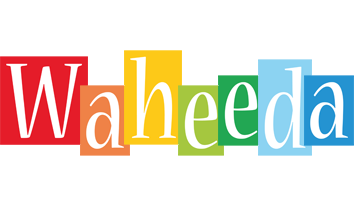 Waheeda colors logo