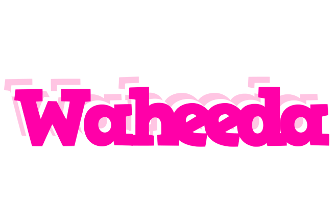 Waheeda dancing logo