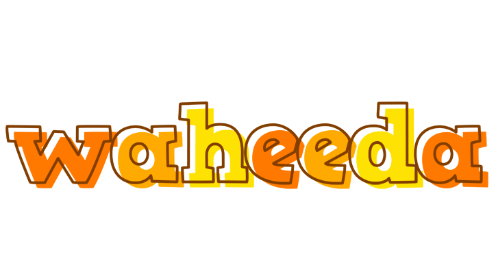 Waheeda desert logo